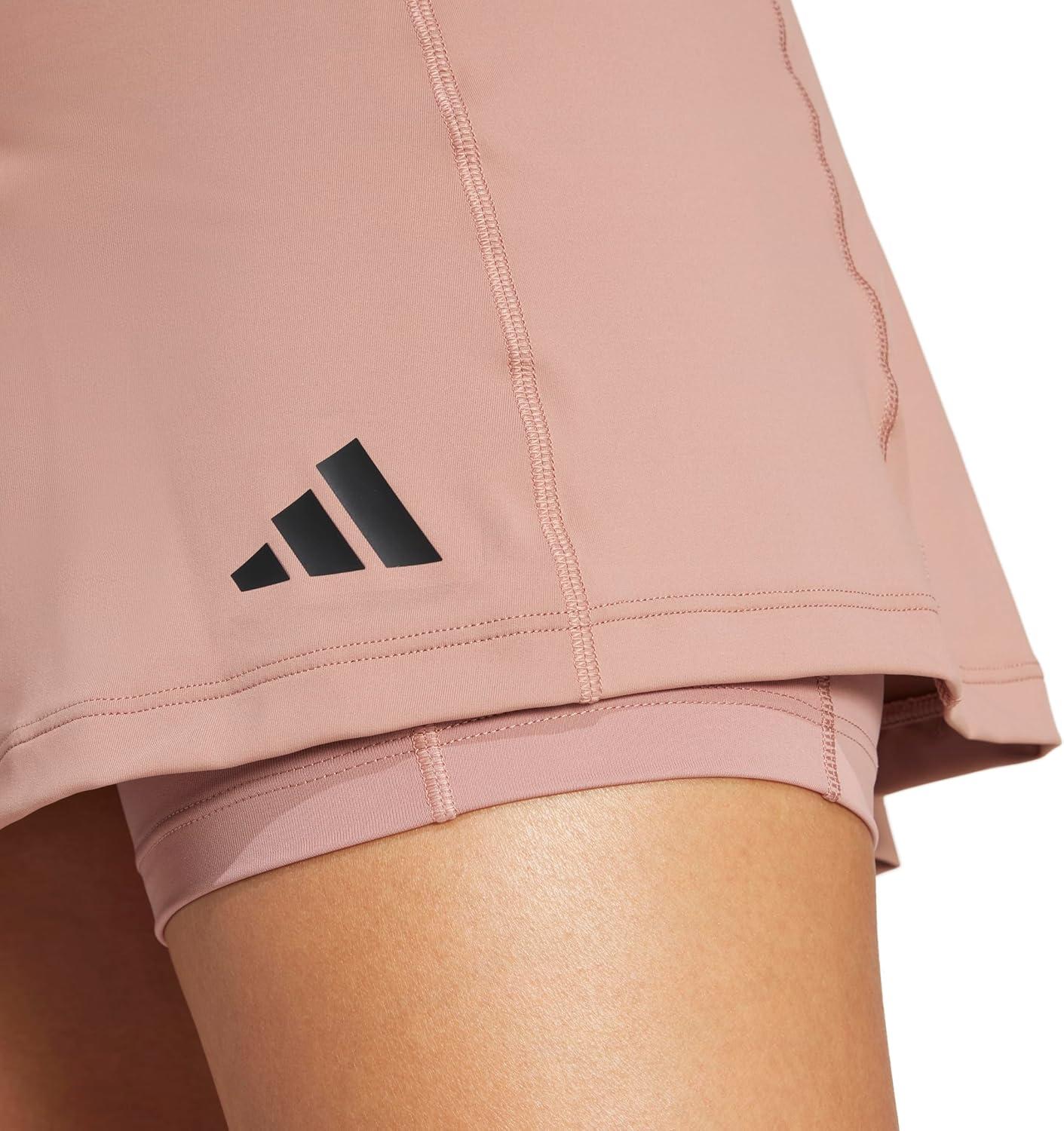 image:imageadidas Womens Optime Workout SkortWarm Clay