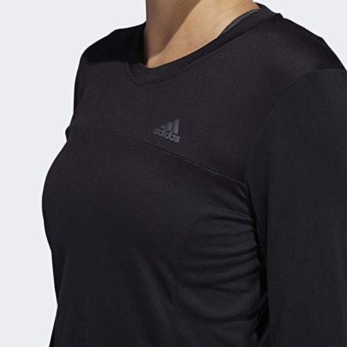 image:imageadidas Womens Own The Run Long Sleeve TeeBlack