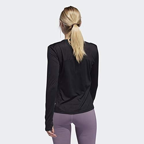 image:imageadidas Womens Own The Run Long Sleeve TeeBlack