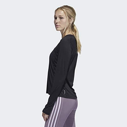 image:imageadidas Womens Own The Run Long Sleeve TeeBlack