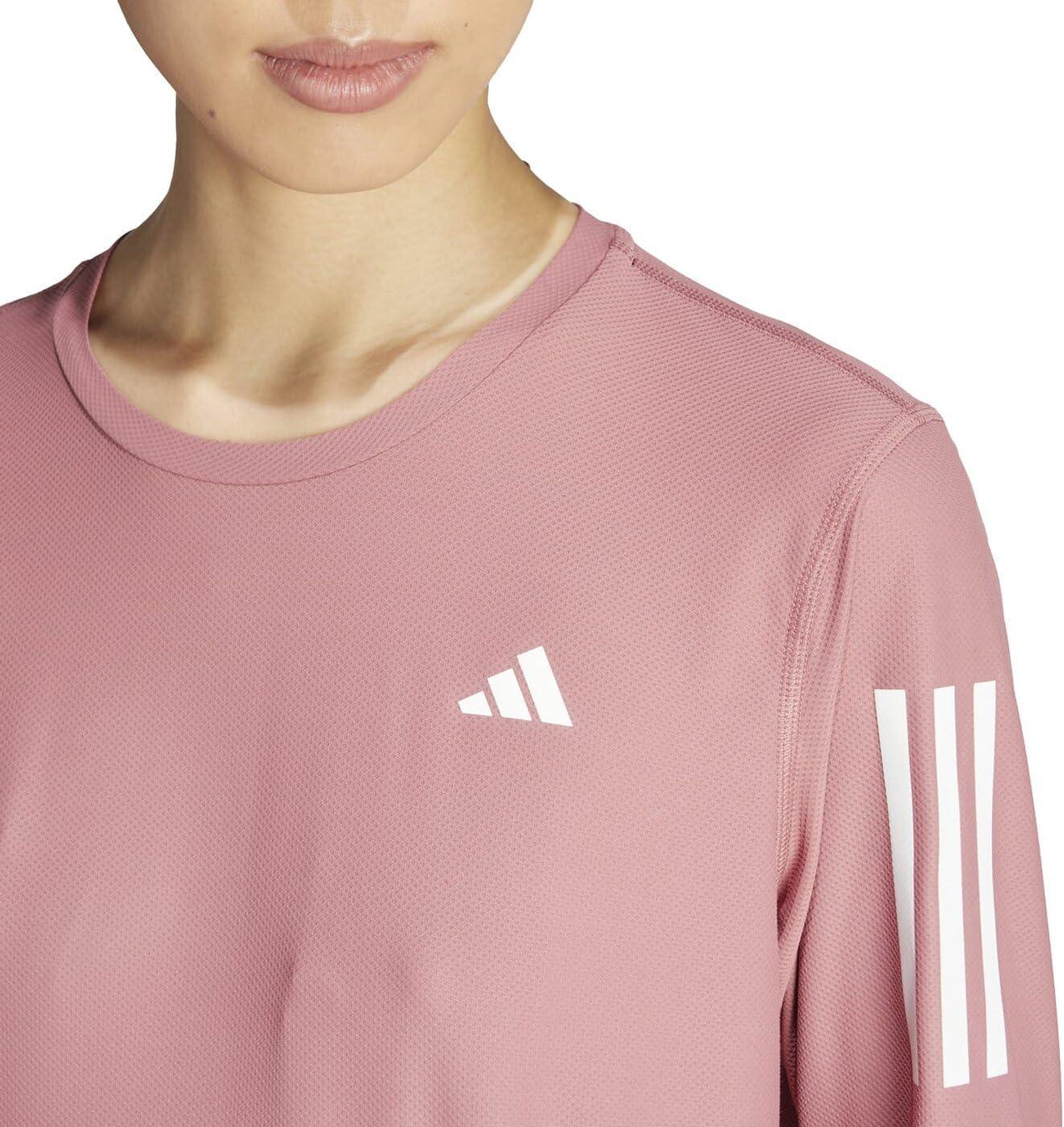 image:imageadidas Womens Own The Run Long Sleeve TeePreloved Crimson