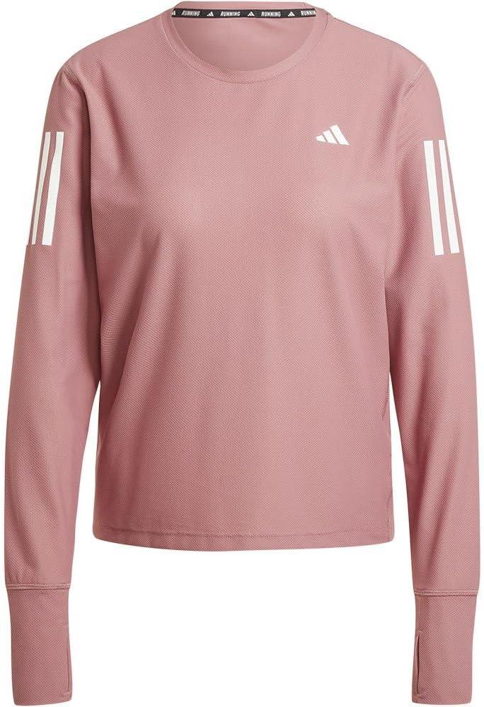 image:imageadidas Womens Own The Run Long Sleeve TeePreloved Crimson