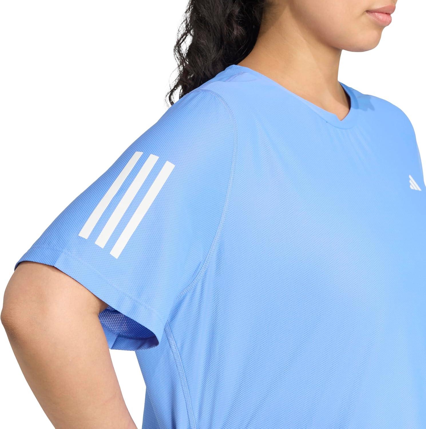 image:imageadidas Womens Own The Run TShirtBlue Fusion