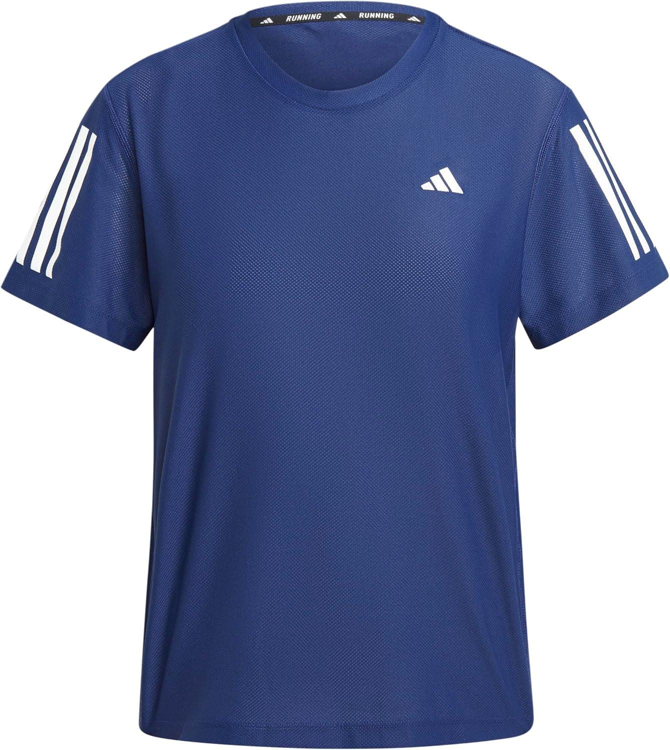 image:imageadidas Womens Own The Run TShirtDark Blue