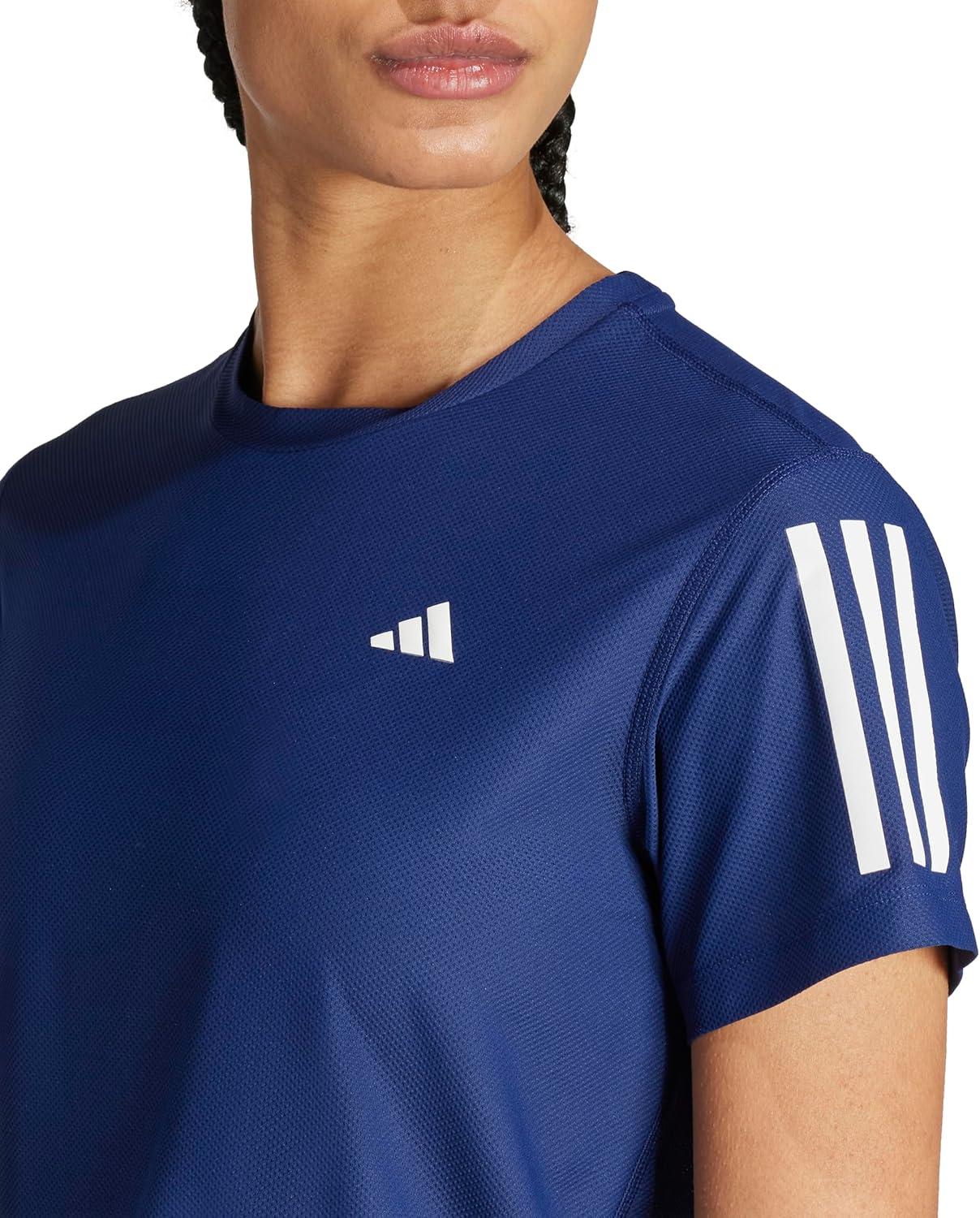 image:imageadidas Womens Own The Run TShirtDark Blue