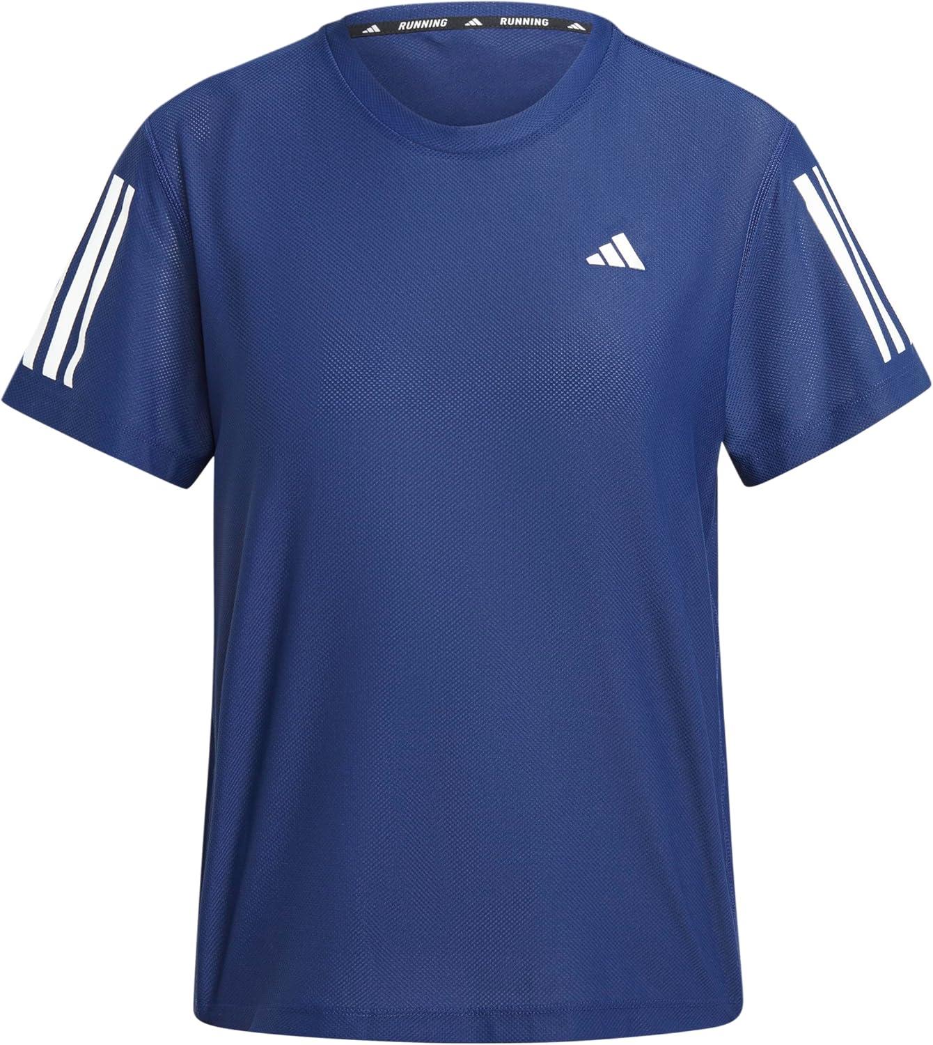 image:imageadidas Womens Own The Run TShirtDark Blue