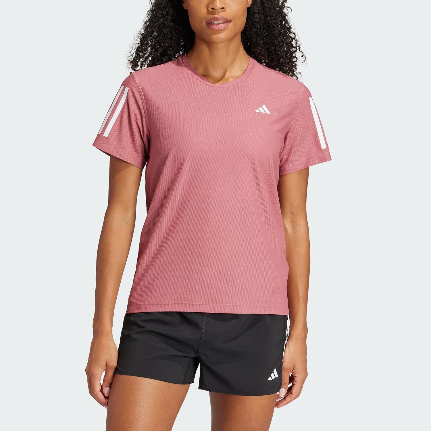 image:imageadidas Womens Own The Run TShirtPreloved Crimson