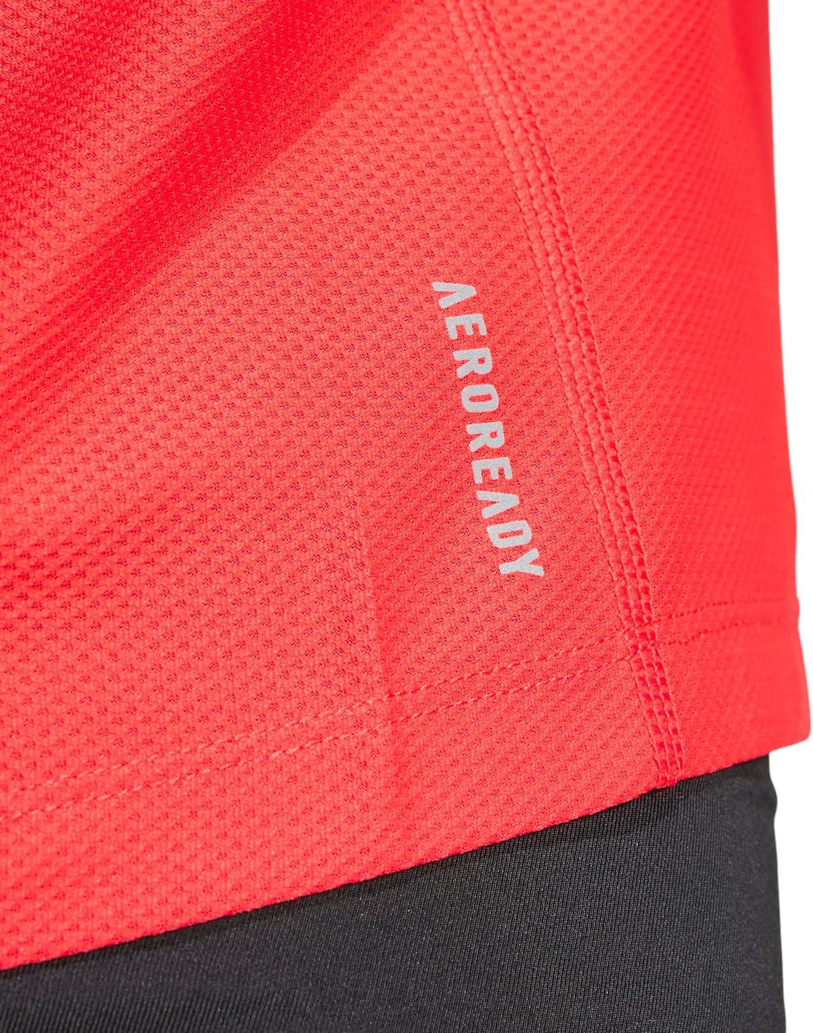image:imageadidas Womens Own The Run TShirtPure Ruby