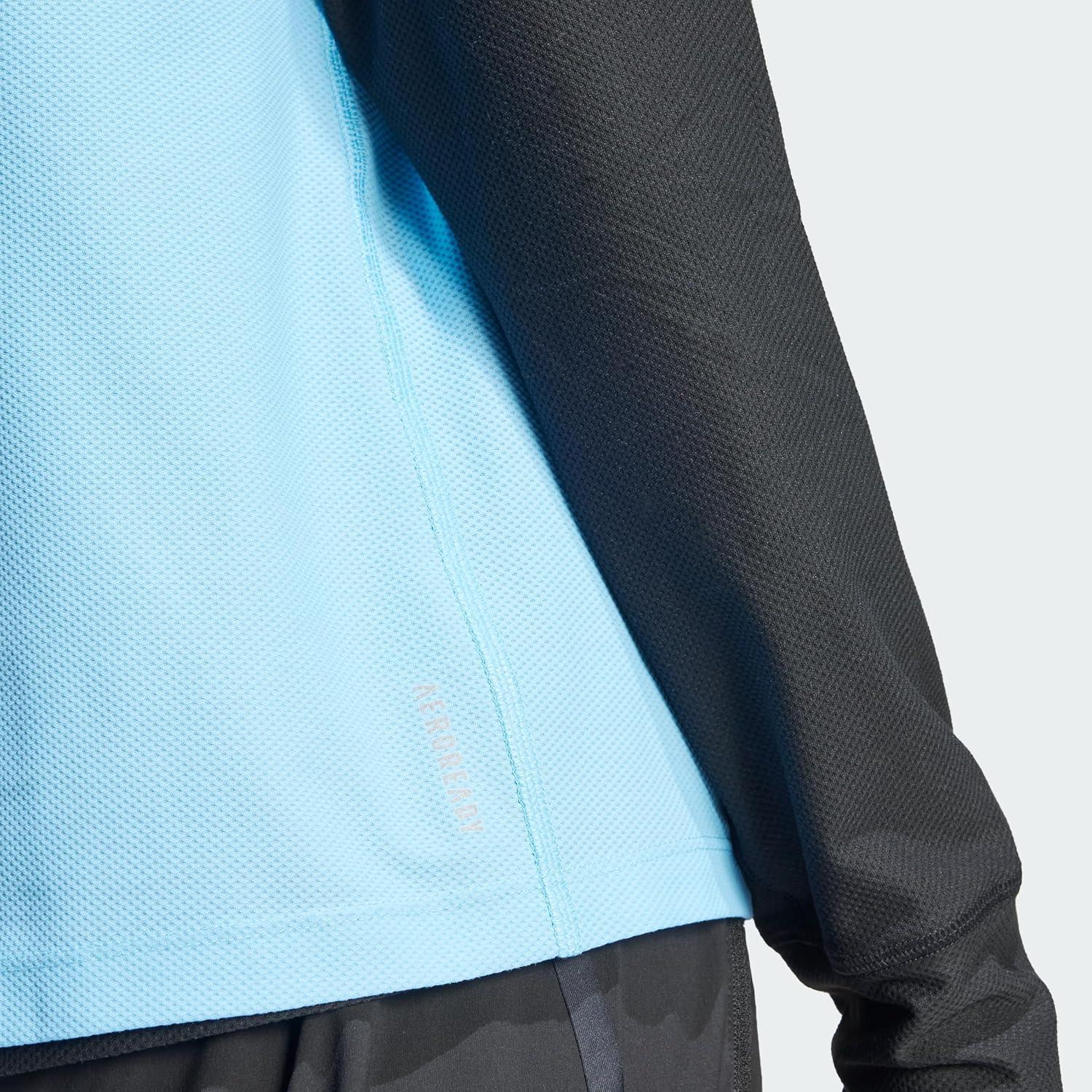 image:imageadidas Womens Own The Run TShirtSemi Blue Burst