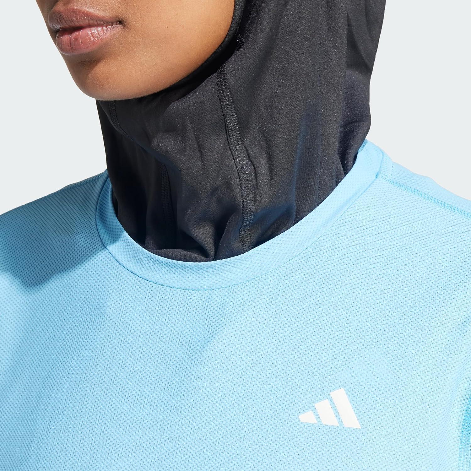 image:imageadidas Womens Own The Run TShirtSemi Blue Burst