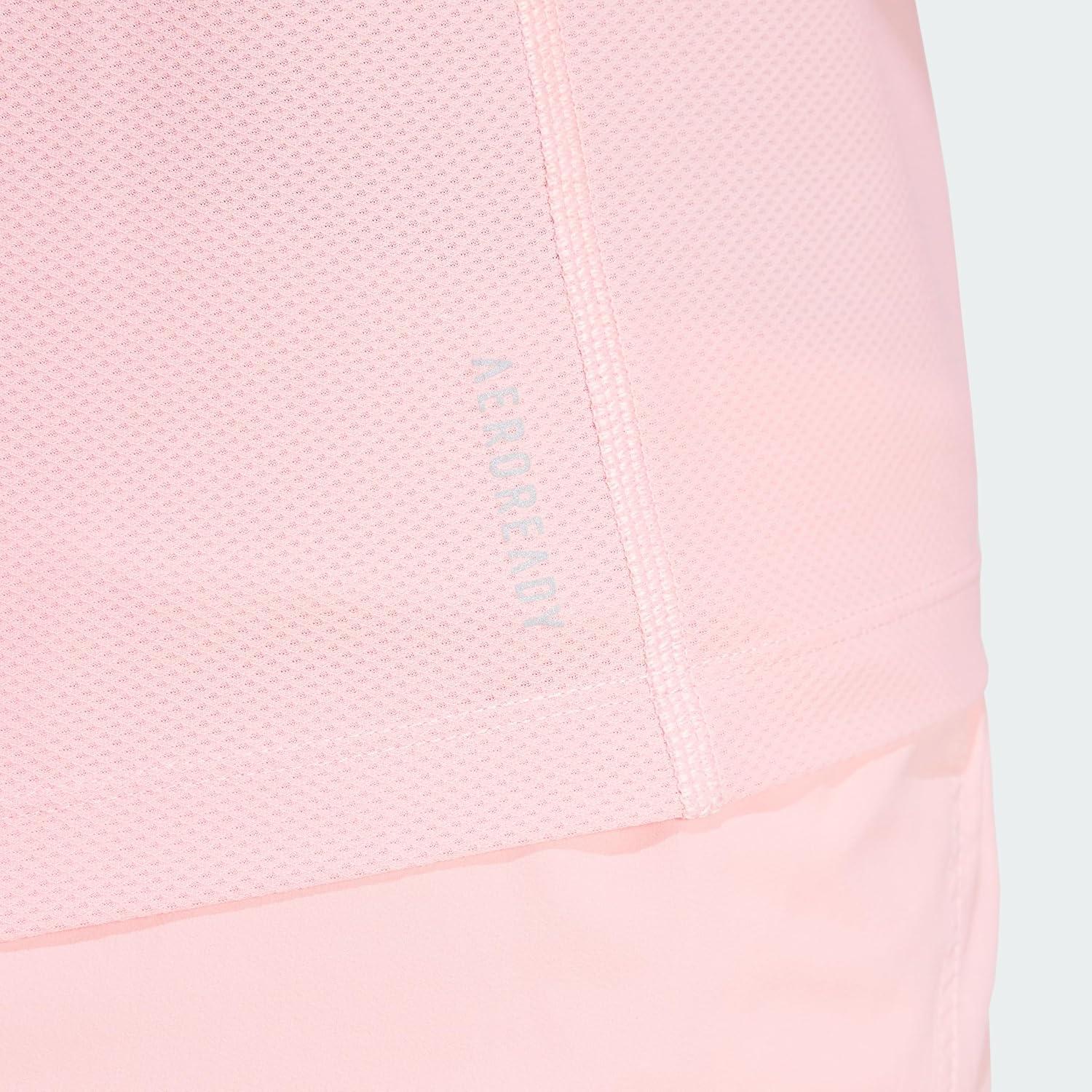 image:imageadidas Womens Own The Run TShirtSemi Pink Spark
