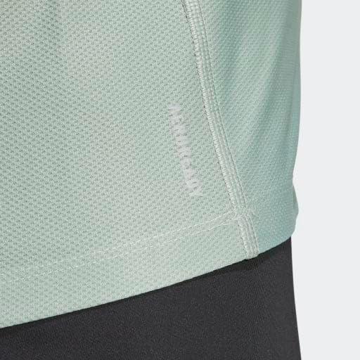 image:imageadidas Womens Own The Run TShirtSilver Green