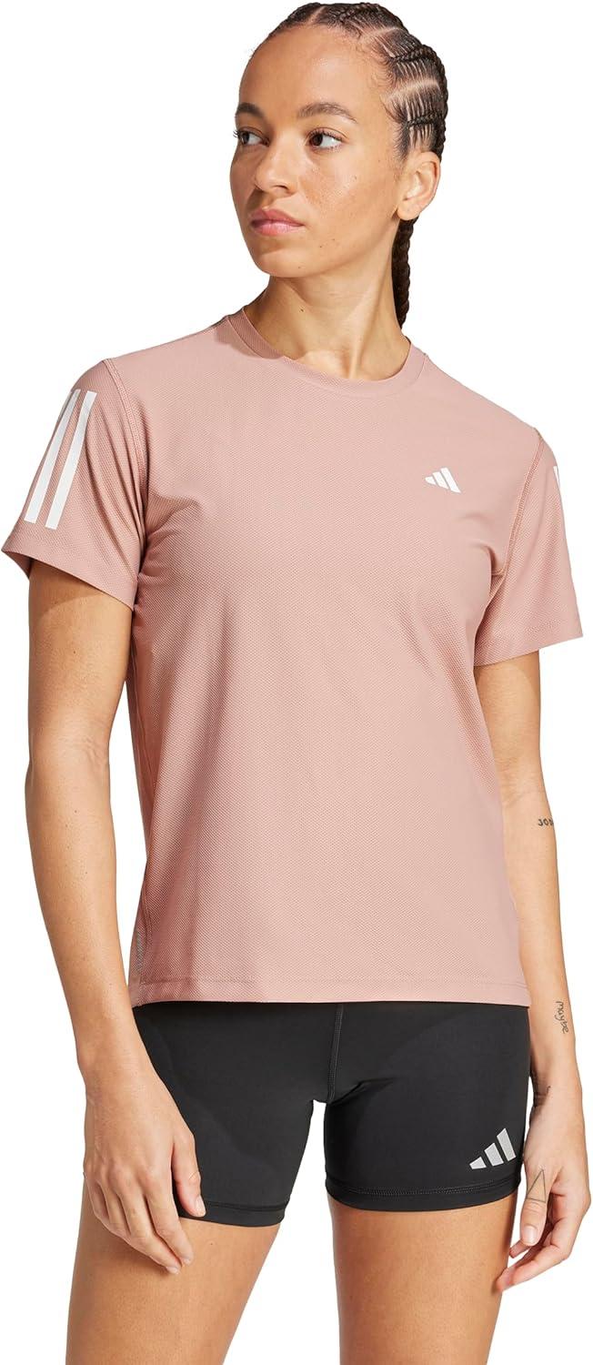 image:imageadidas Womens Own The Run TShirtWarm Clay