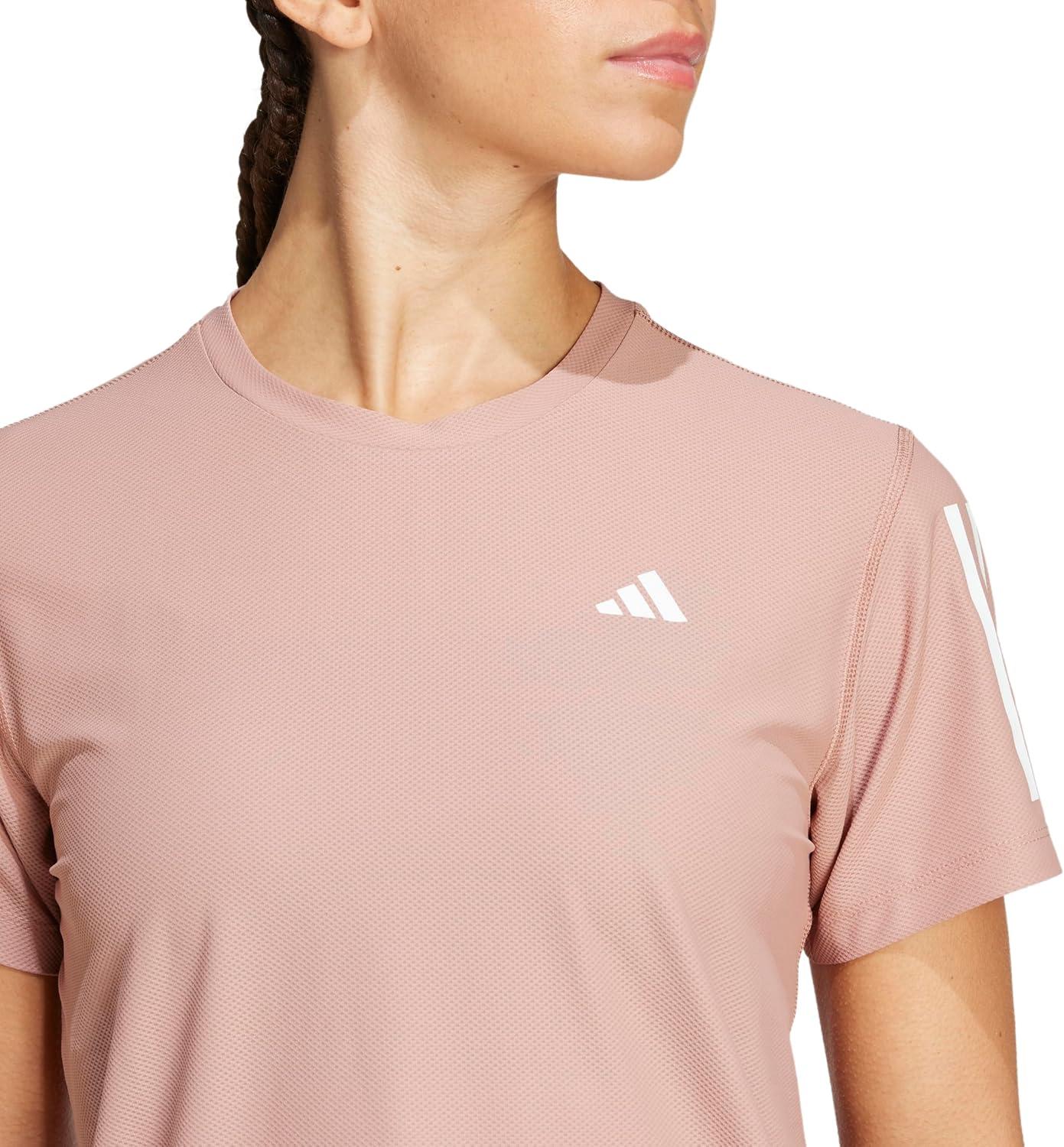 image:imageadidas Womens Own The Run TShirtWarm Clay