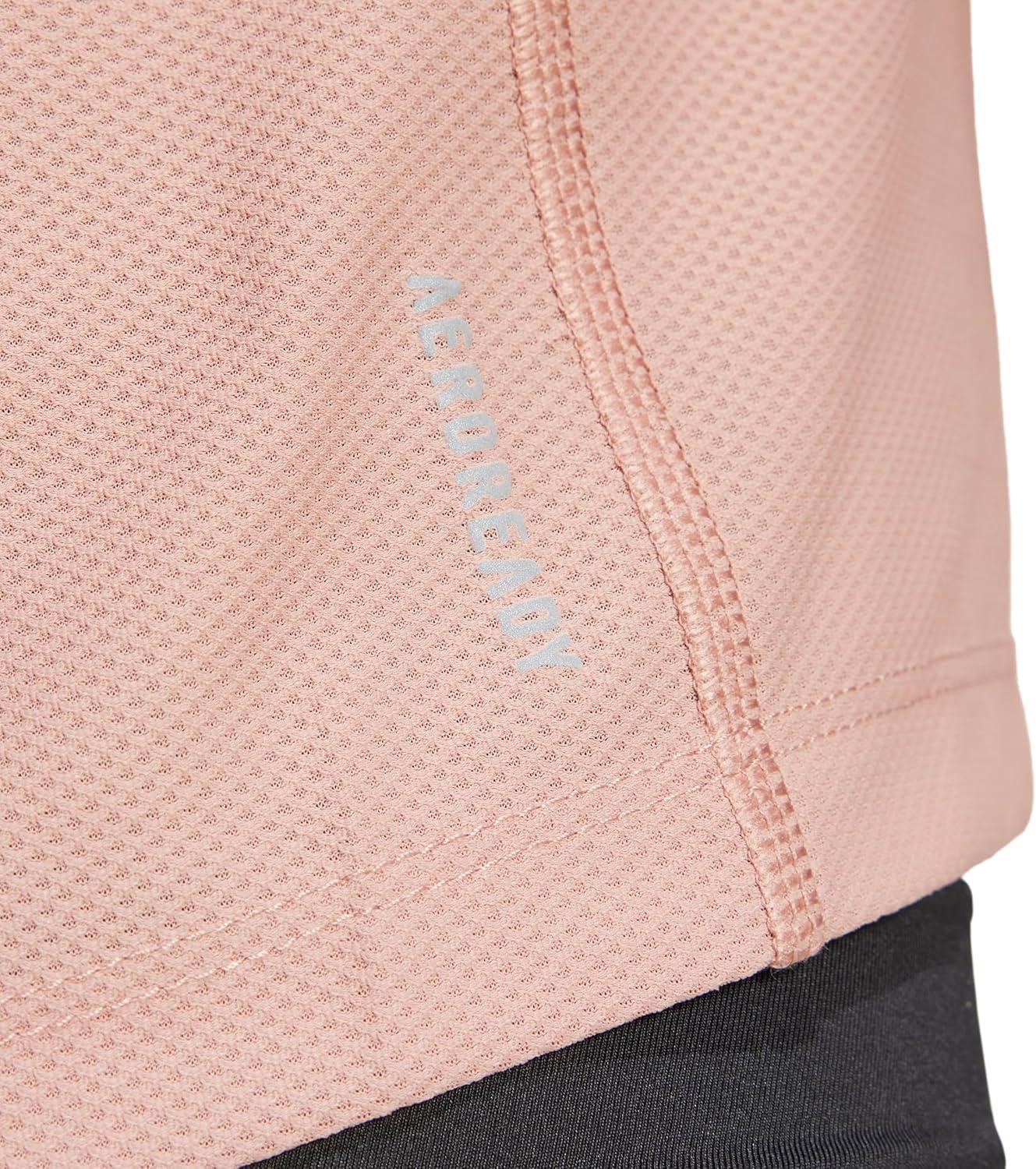 image:imageadidas Womens Own The Run TShirtWarm Clay