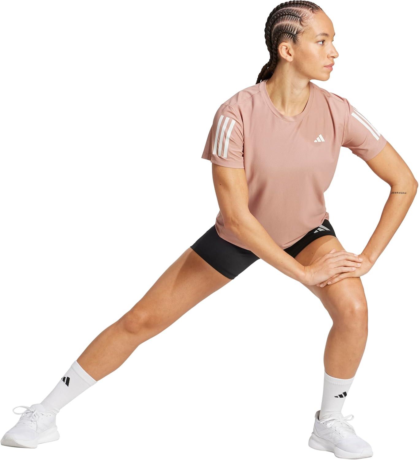 image:imageadidas Womens Own The Run TShirtWarm Clay