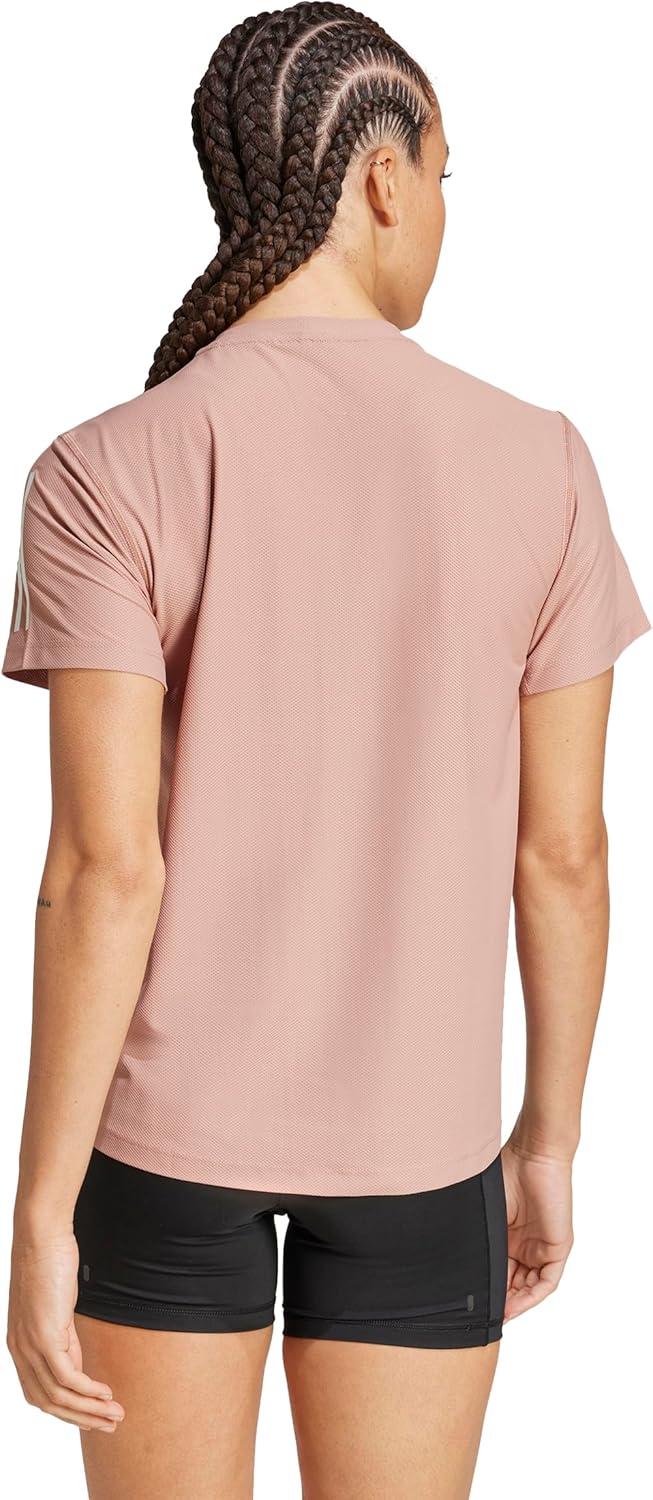 image:imageadidas Womens Own The Run TShirtWarm Clay