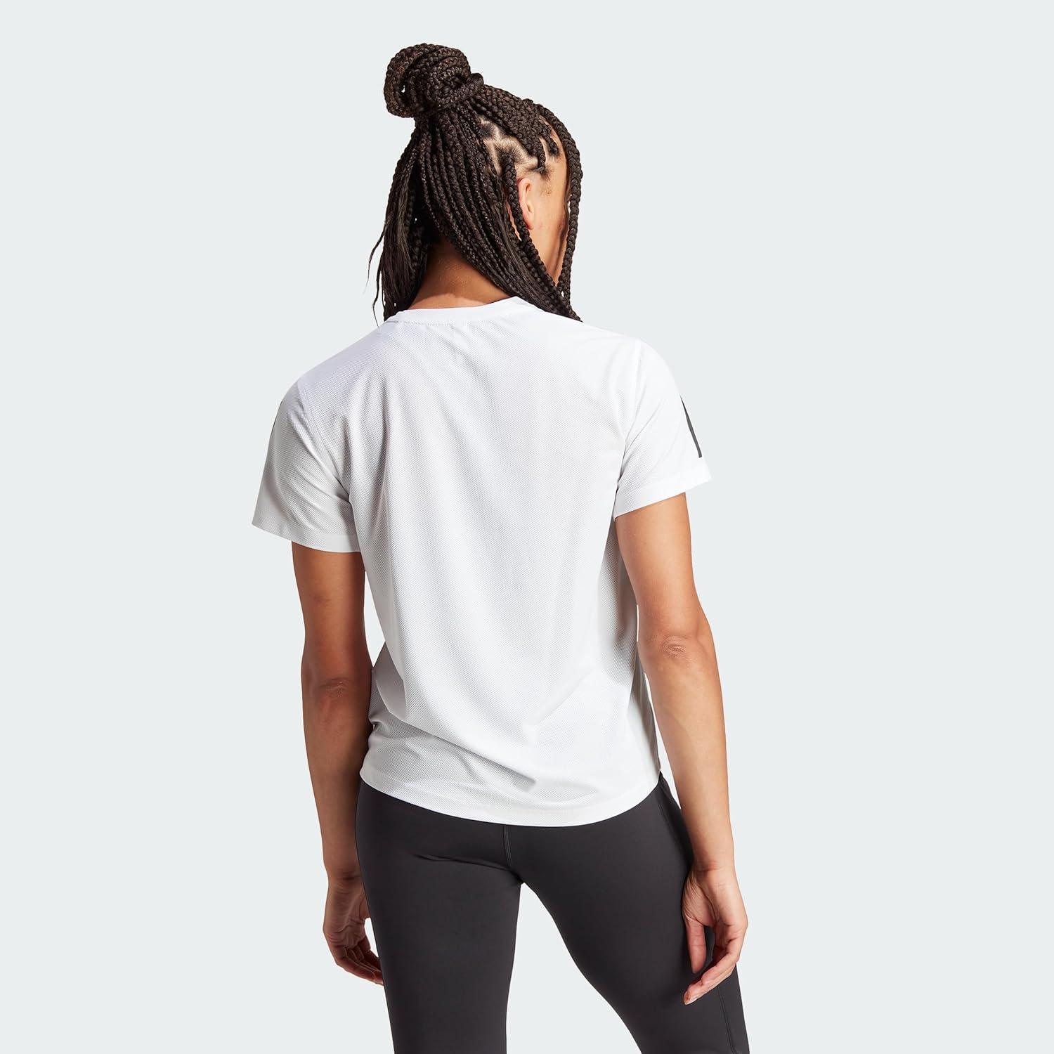 image:imageadidas Womens Own The Run TShirtWhite
