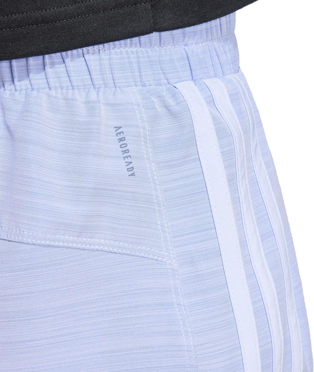 image:imageadidas Womens Pacer Training 3Stripes Woven HighRise ShortsViolet Tone MelangeViolet Tone
