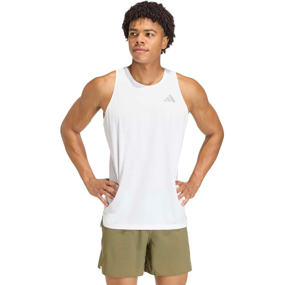 image:imageAdidas Mens Adi365 Iconic Running Tank TopWhite