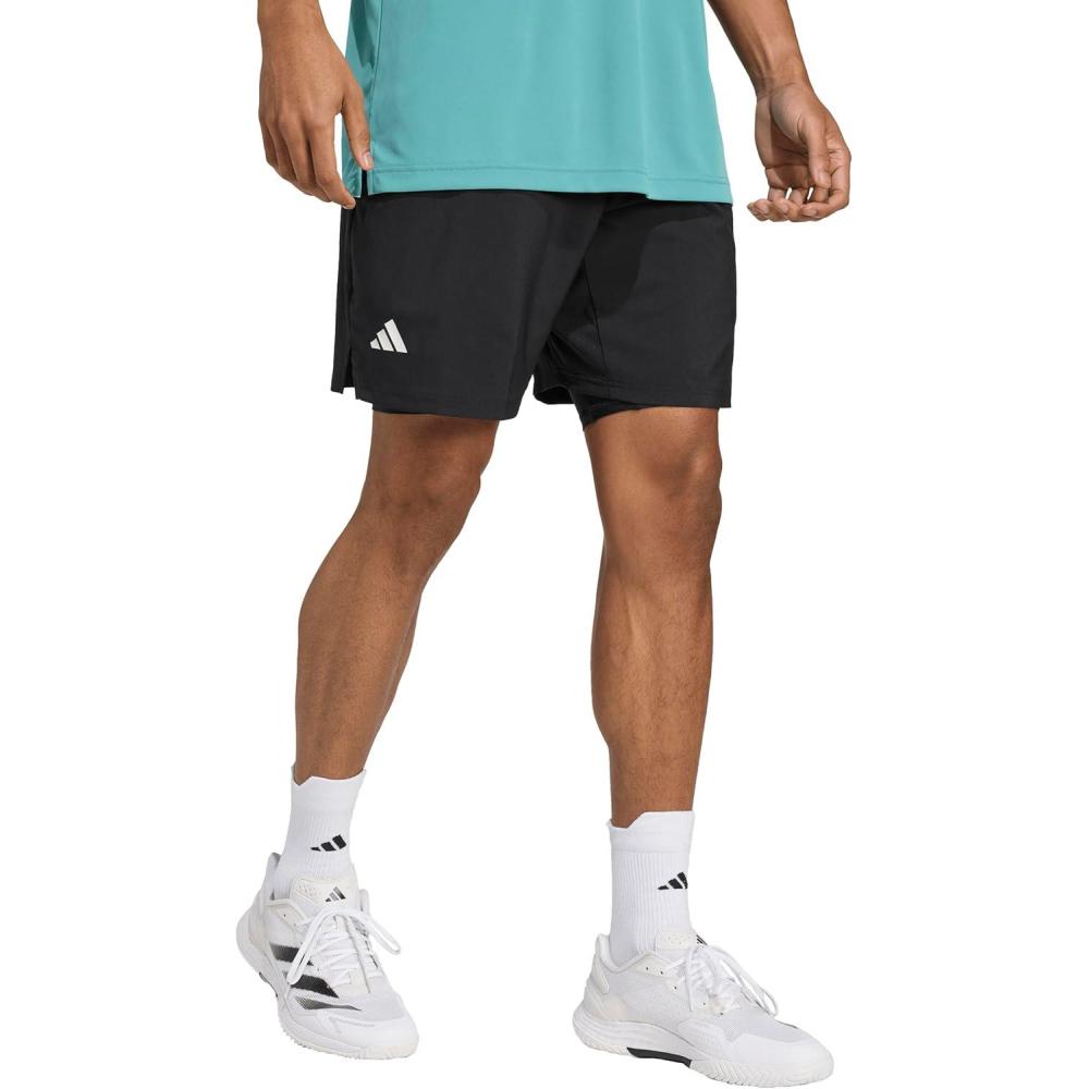 image:imageAdidas Mens Club Tennis Climacool Twoinone ShortsBlack