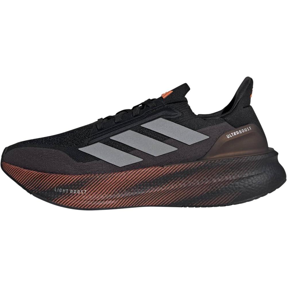 image:imageAdidas Mens Ultraboost 5X RunningBlackSilver MetallicLucid Orange