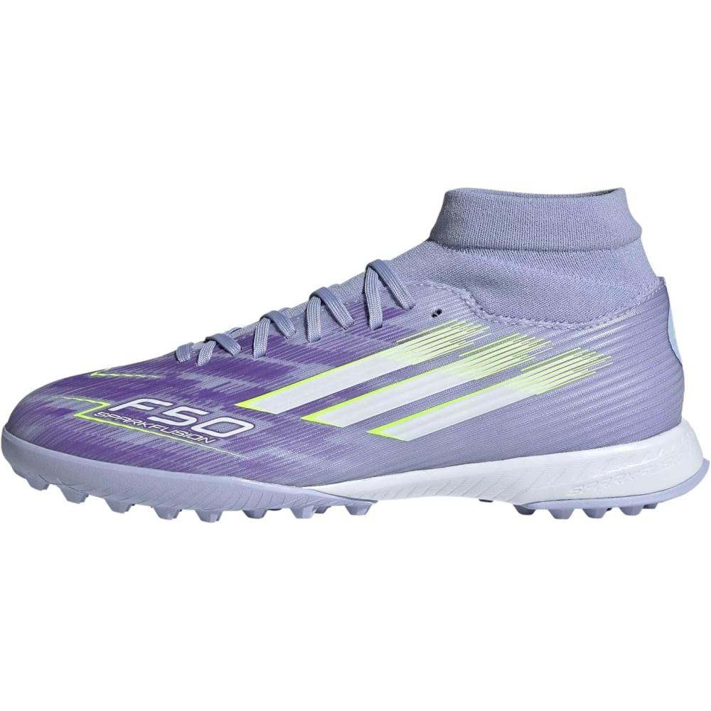 image:imageAdidas Womens F50 Sparkfusion League TurfViolet ToneLucid LemonPurple Rush