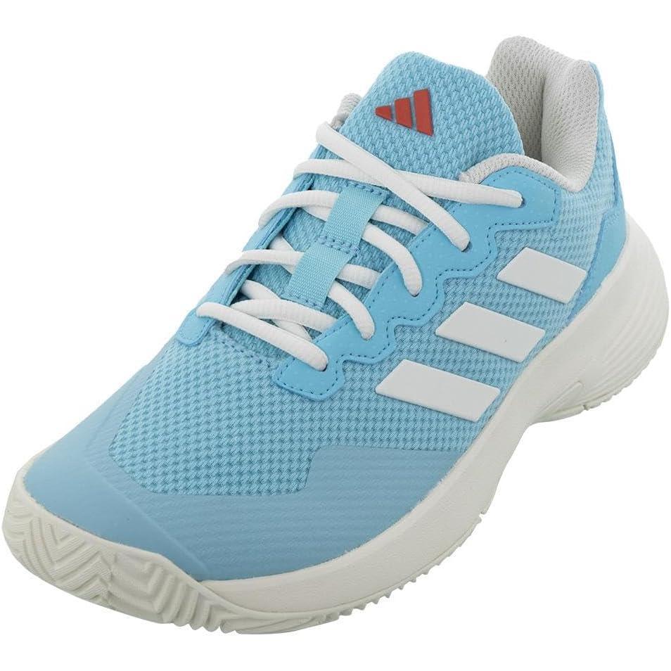 image:imageAdidas Womens Gamecourt 2 WSneakerLight AquaOff WhiteBright Red