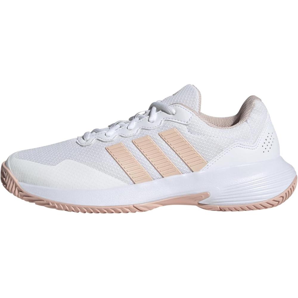 image:imageAdidas Womens Gamecourt 2 WSneakerWhiteBlush PinkWhite