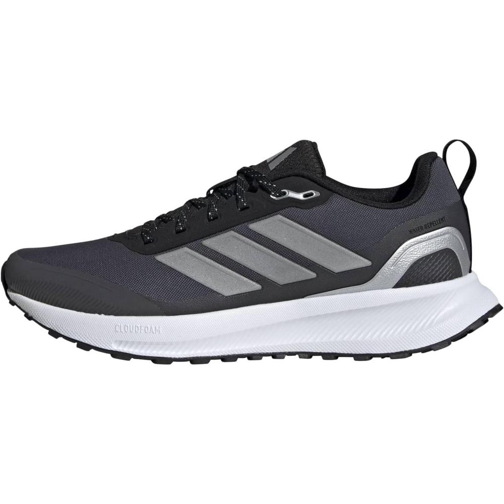 image:imageAdidas Womens Run Falcon 5 TrailCore Black Silver Metallic Carbon