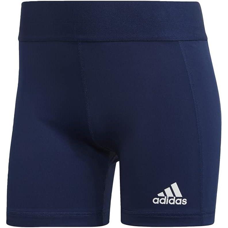 image:imageAdidas Womens Techfit Volleyball ShortsTeam Navy BlueWhite
