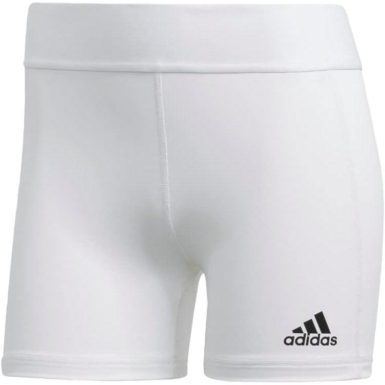 image:imageAdidas Womens Techfit Volleyball ShortsWhiteBlack