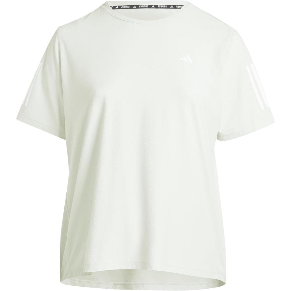 image:imageadidas Womens Own The Run TShirtLinen Green