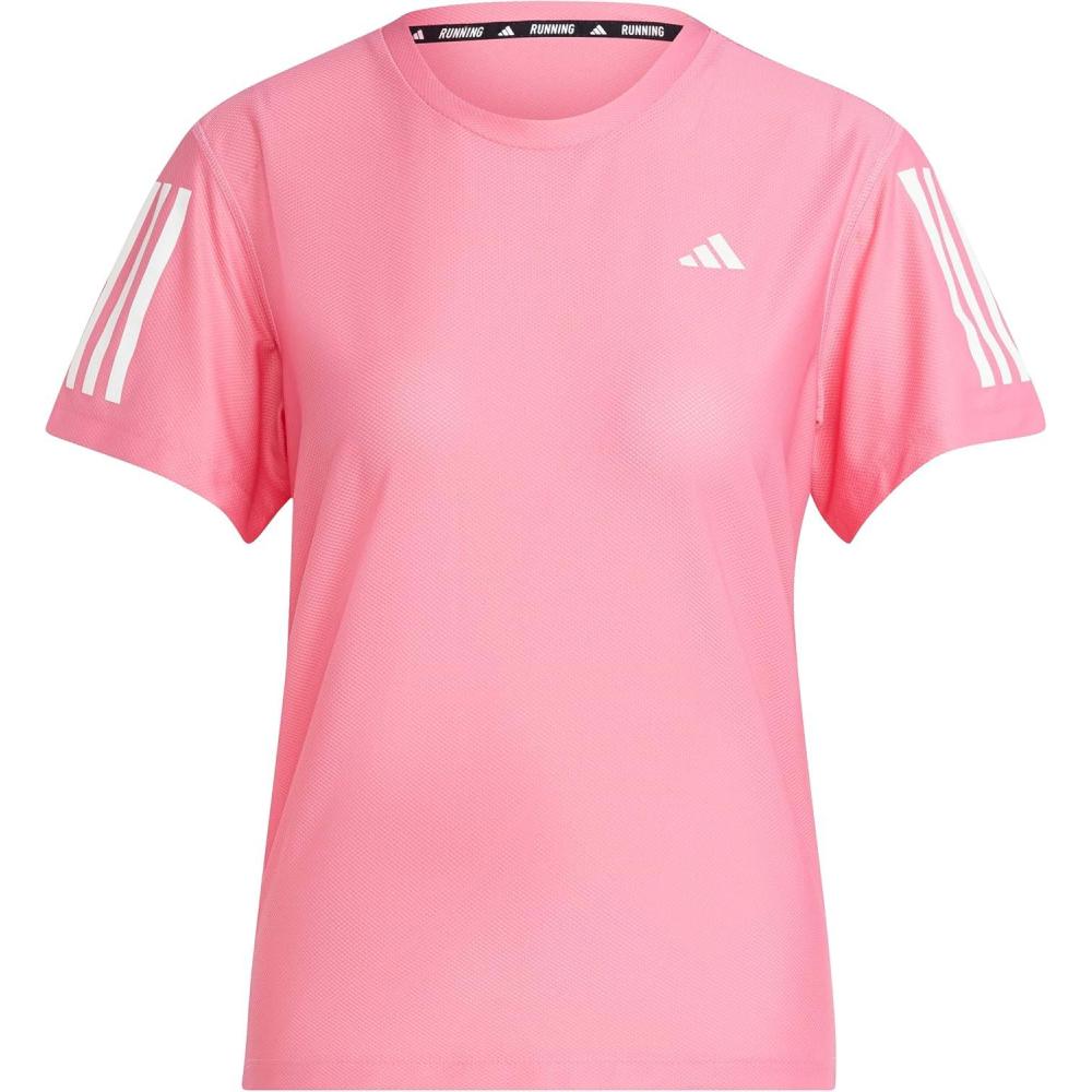 image:imageadidas Womens Own The Run TShirtPink Fusion
