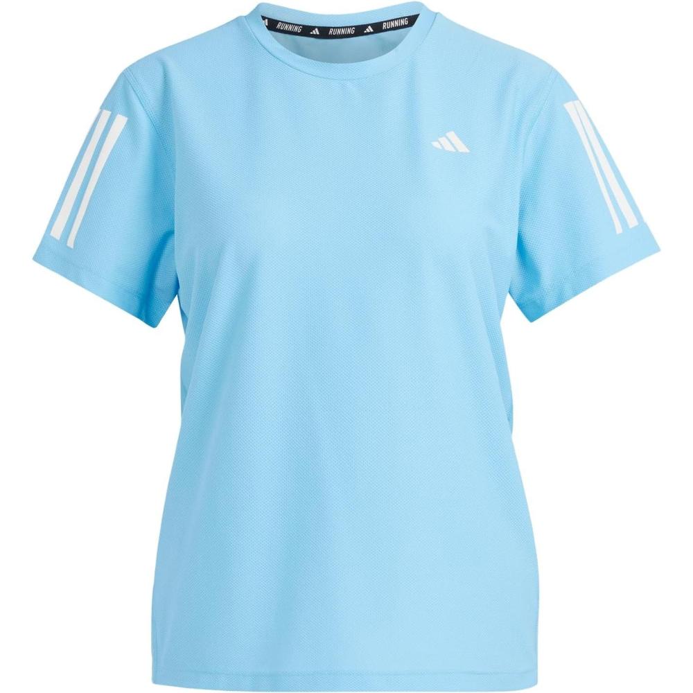 image:imageadidas Womens Own The Run TShirtSemi Blue Burst