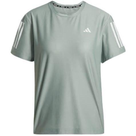 image:imageadidas Womens Own The Run TShirtSilver Green