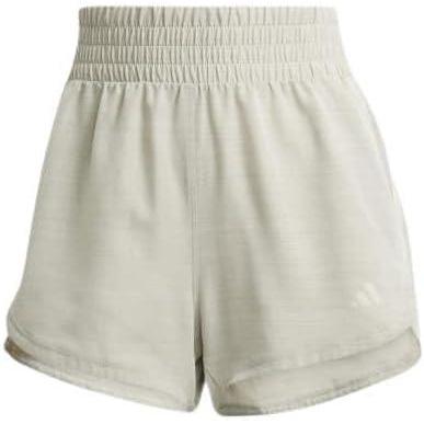 image:imageadidas Womens Pacer Training 3Stripes Woven HighRise ShortsWonder Alumina MelWonder Alumina