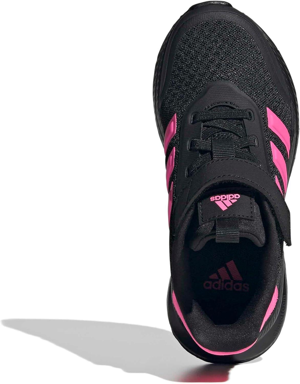 image:imageAdidas BabyGirls XPLR Path Elastic Lace amp StrapBlackLucid PinkBlack