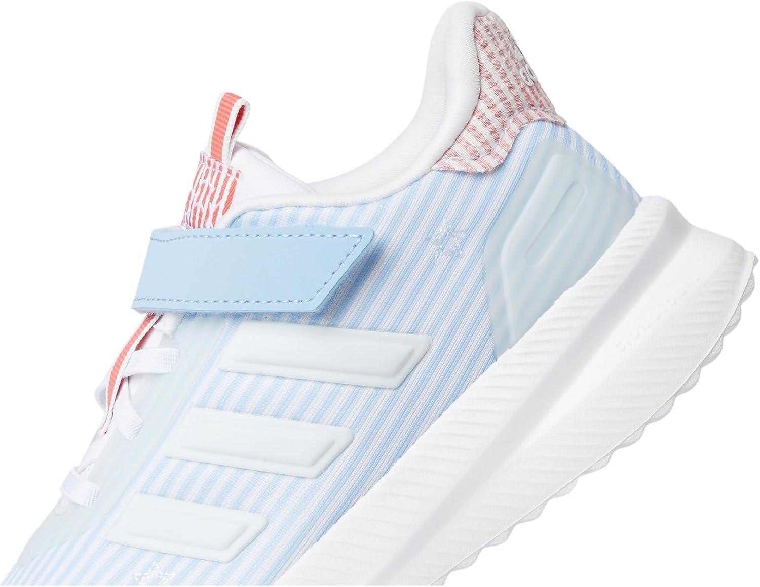 image:imageAdidas BabyGirls XPLR Path Elastic Lace amp StrapBlueWhitePreloved Scarlet
