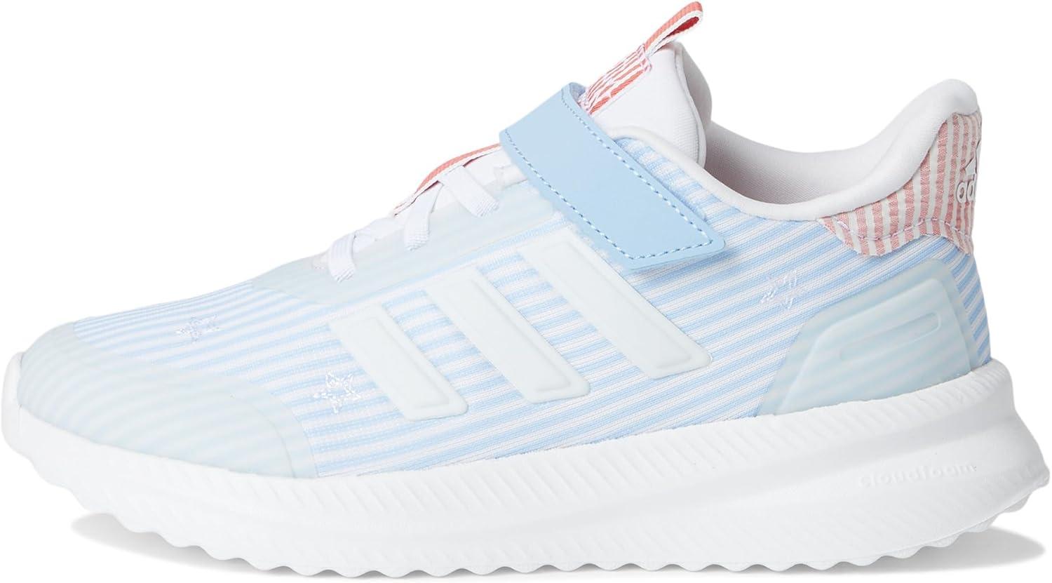 image:imageAdidas BabyGirls XPLR Path Elastic Lace amp StrapBlueWhitePreloved Scarlet