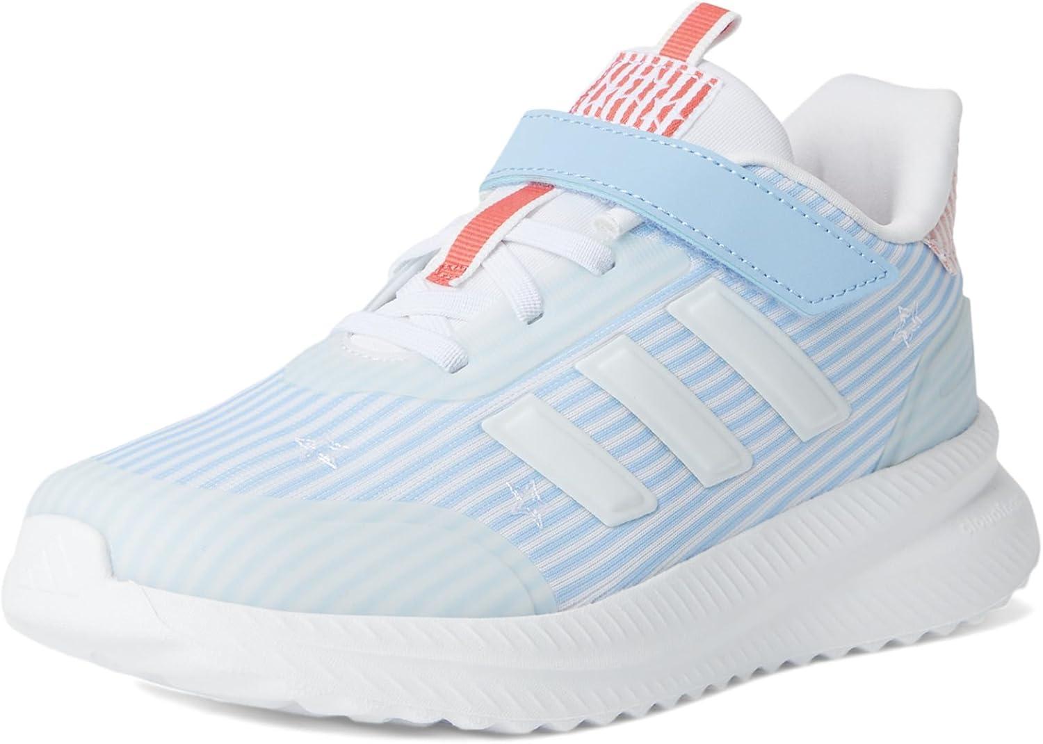 image:imageAdidas BabyGirls XPLR Path Elastic Lace amp StrapBlueWhitePreloved Scarlet