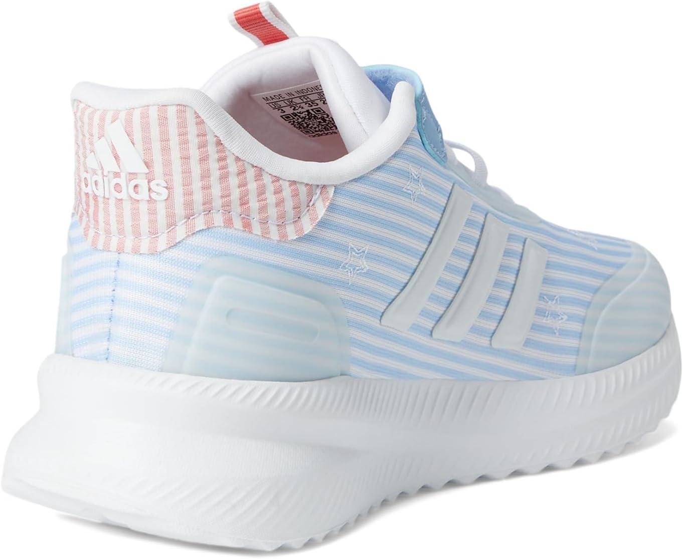 image:imageAdidas BabyGirls XPLR Path Elastic Lace amp StrapBlueWhitePreloved Scarlet