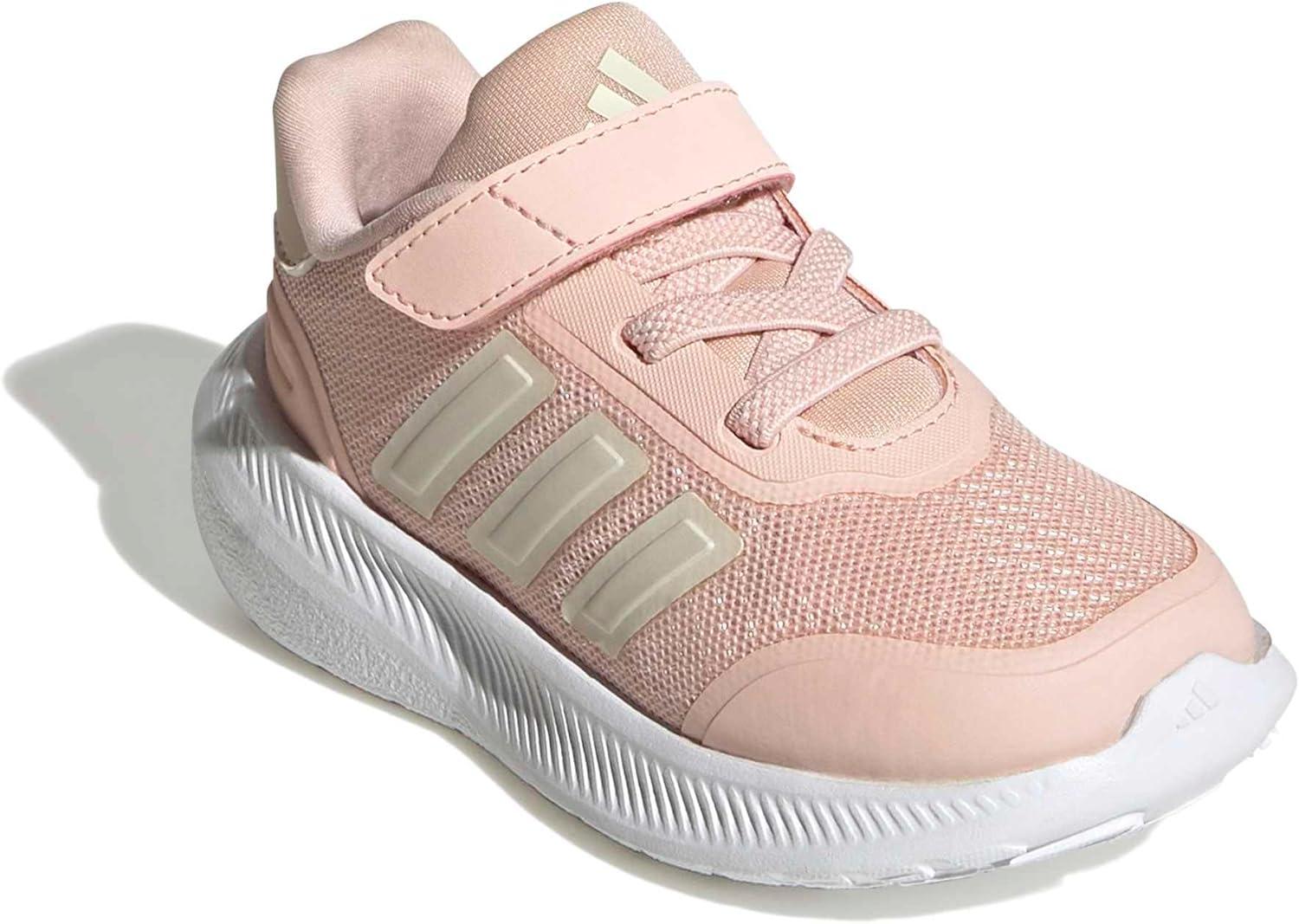 image:imageAdidas BabyGirls XPLR Path Elastic Lace amp StrapBlush PinkWonder White