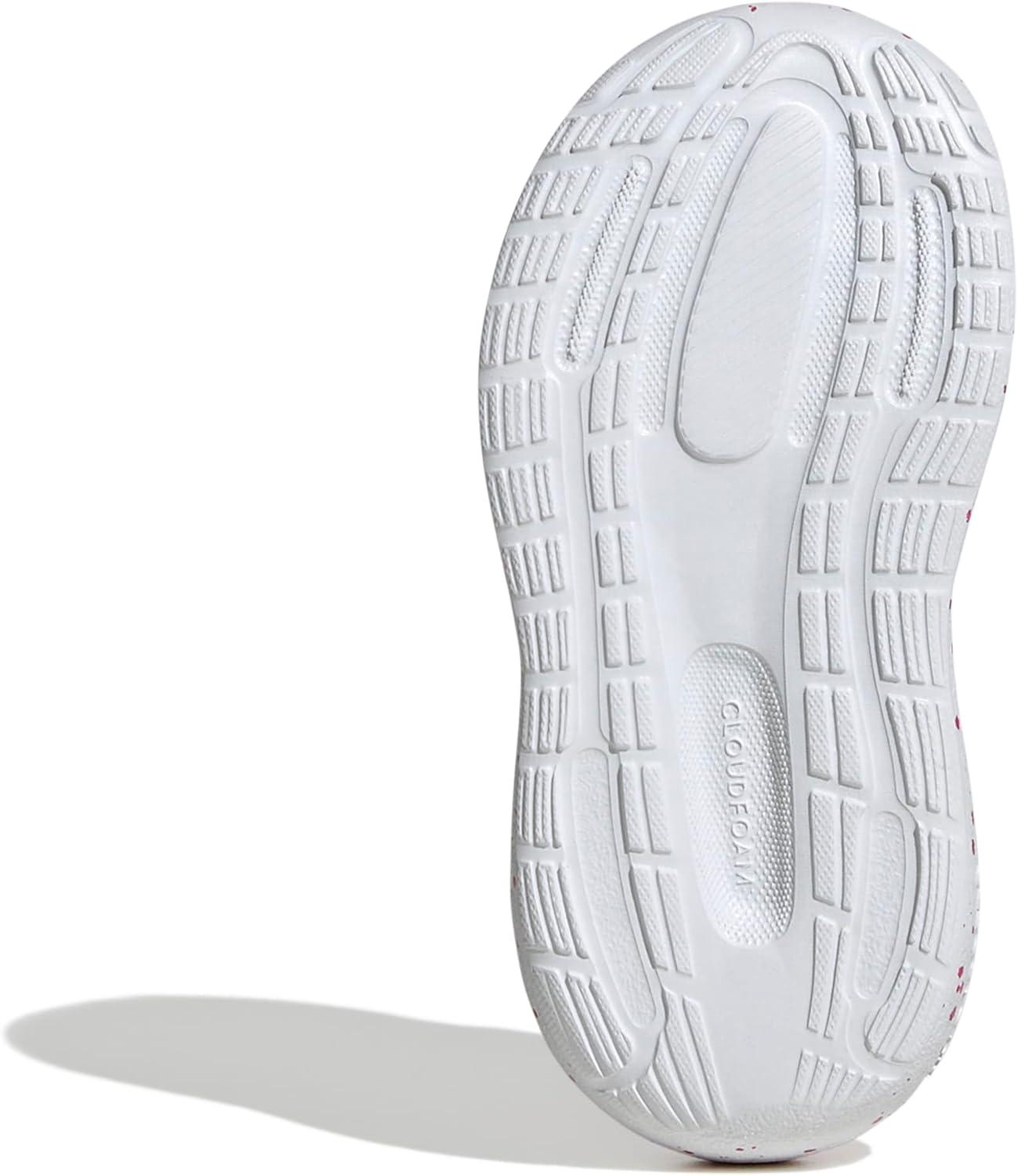 image:imageAdidas BabyGirls XPLR Path Elastic Lace amp StrapDash GreySilver MetallicShock Pink