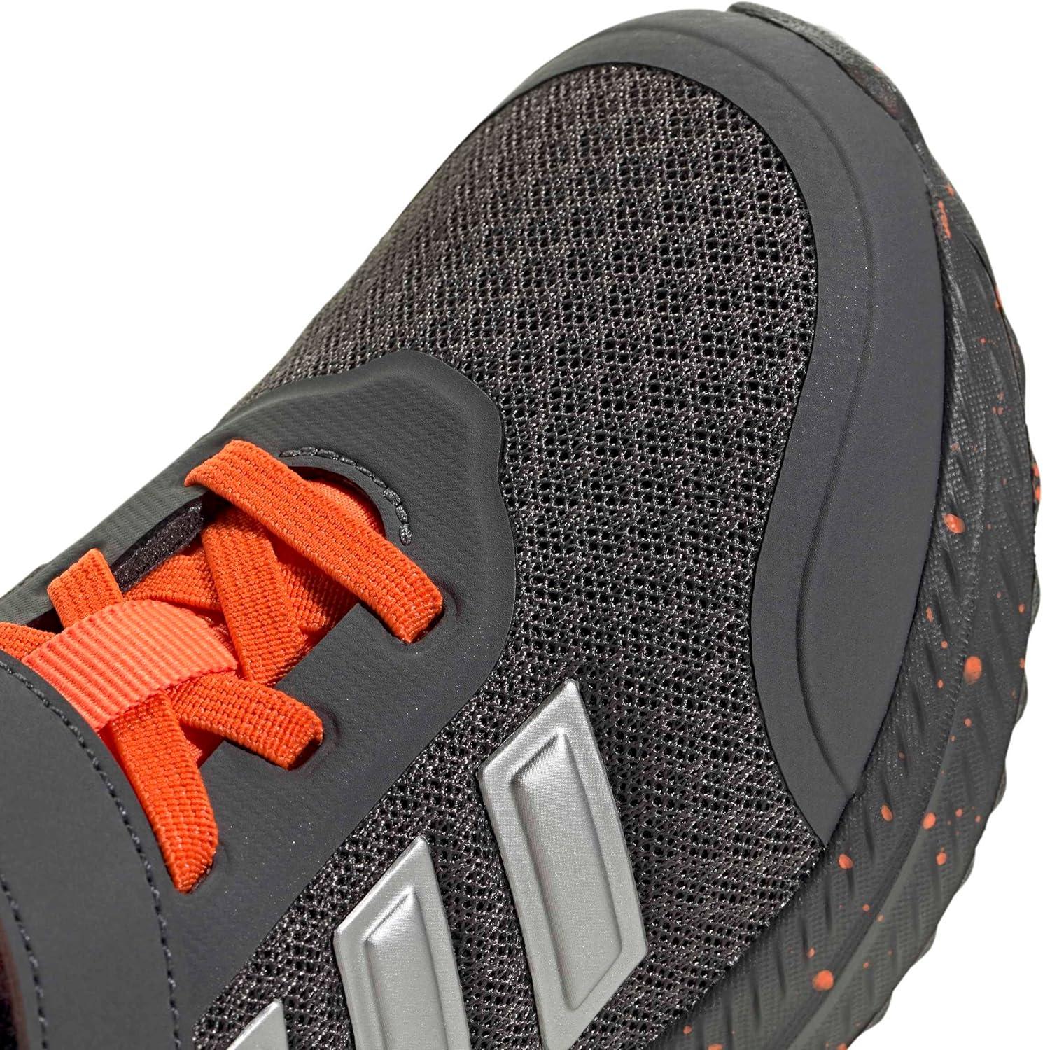 image:imageAdidas BabyGirls XPLR Path Elastic Lace amp StrapGreyImpact OrangeMatte Silver