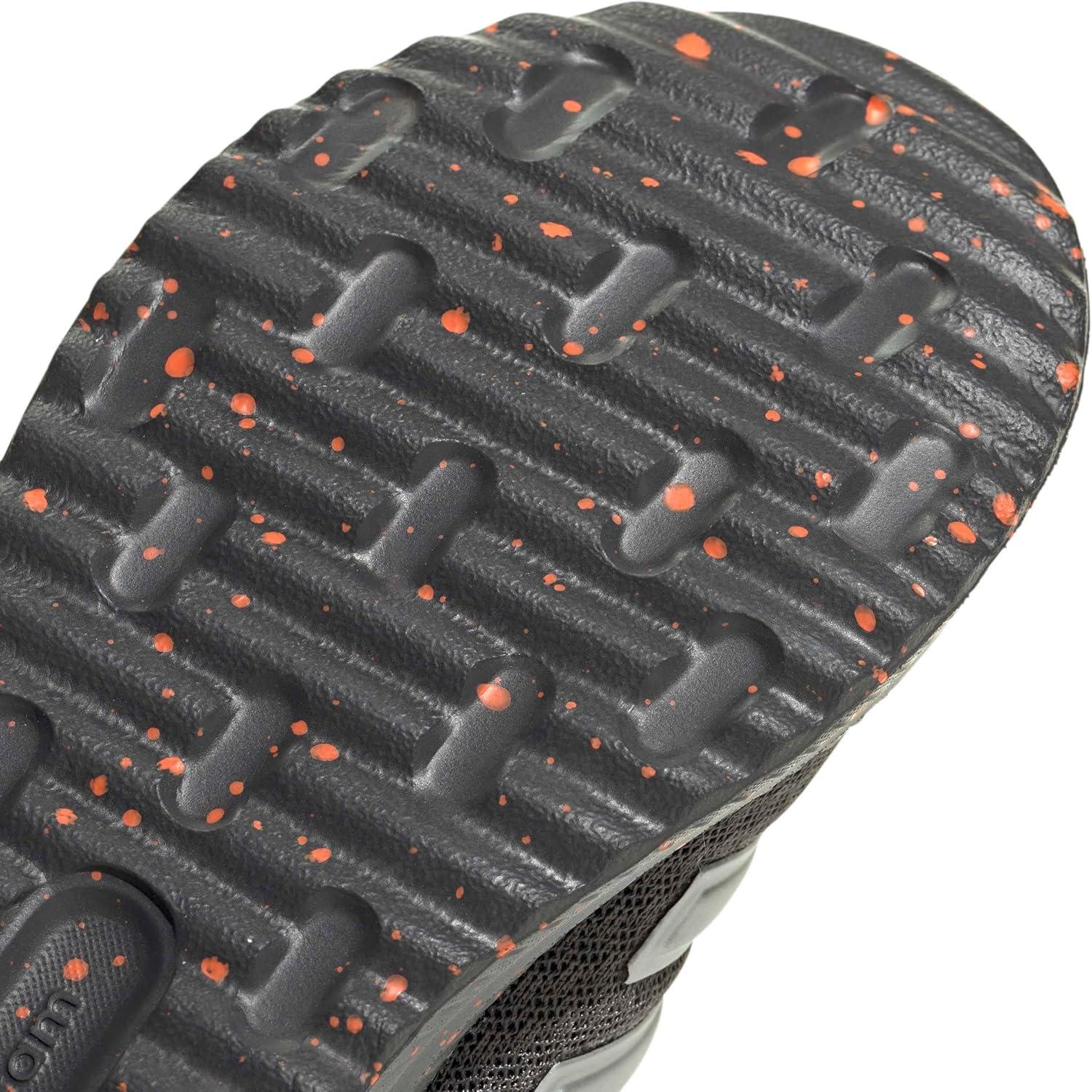 image:imageAdidas BabyGirls XPLR Path Elastic Lace amp StrapGreyImpact OrangeMatte Silver