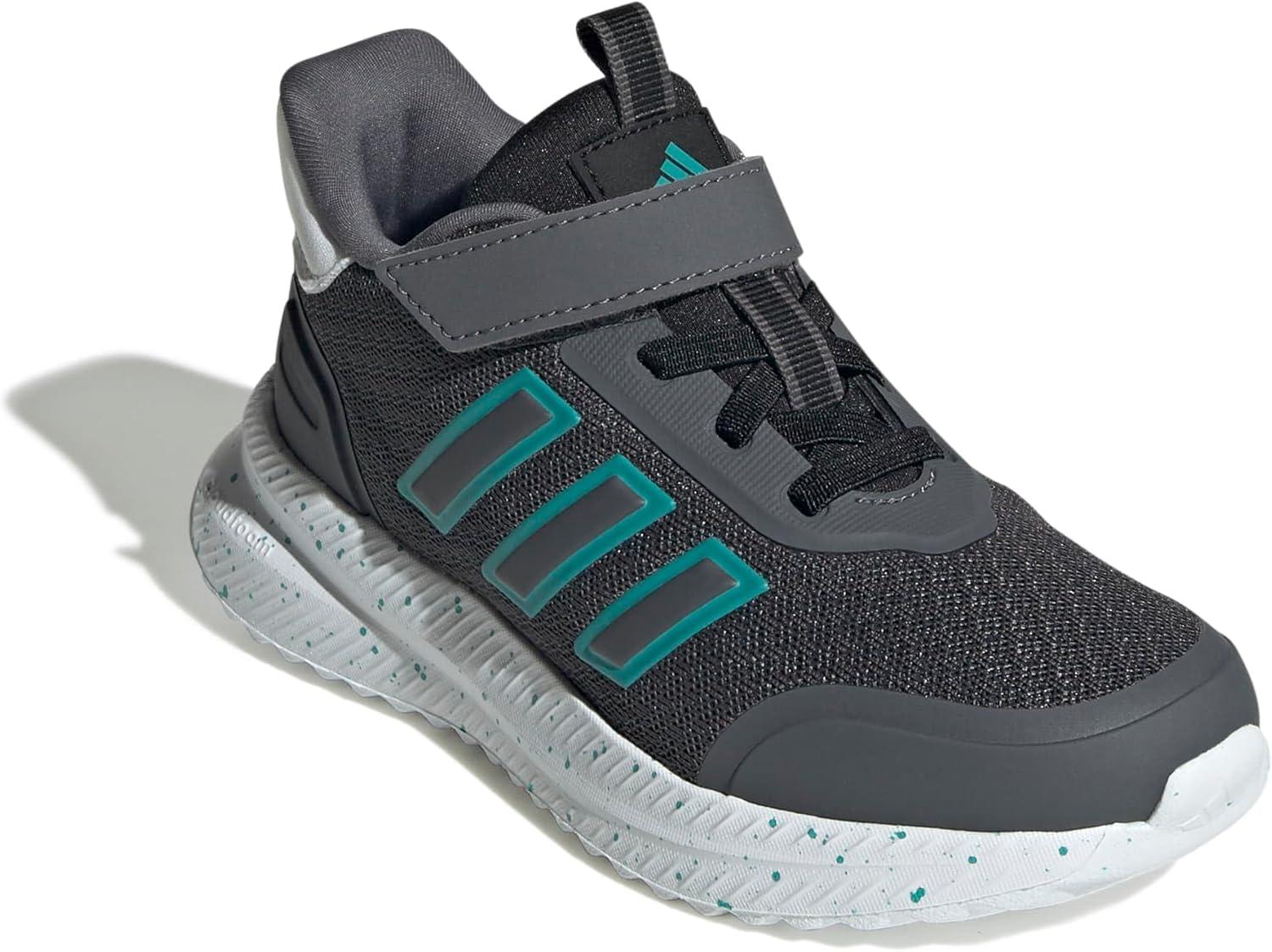image:imageAdidas BabyGirls XPLR Path Elastic Lace amp StrapGreyPure TealBlack
