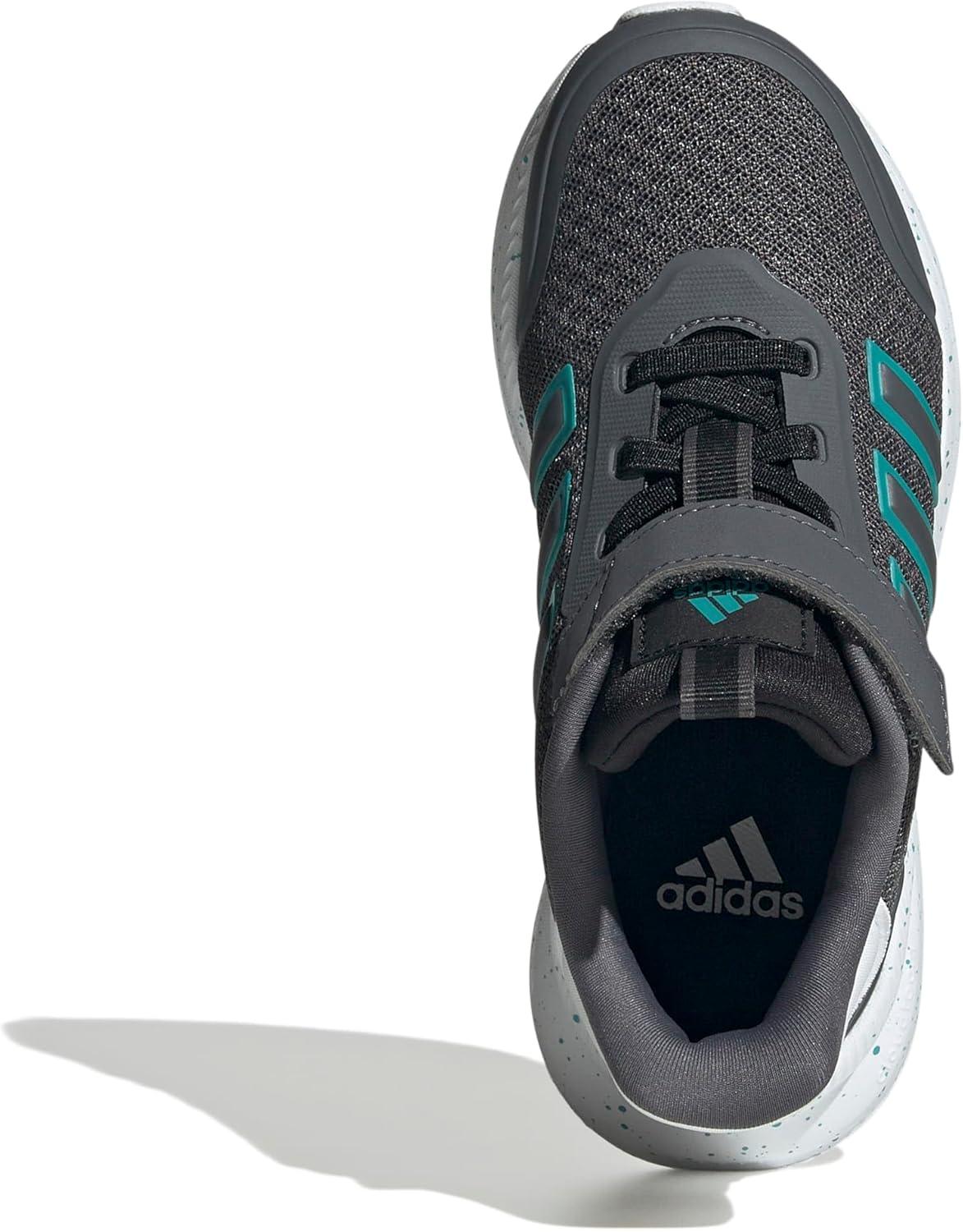 image:imageAdidas BabyGirls XPLR Path Elastic Lace amp StrapGreyPure TealBlack