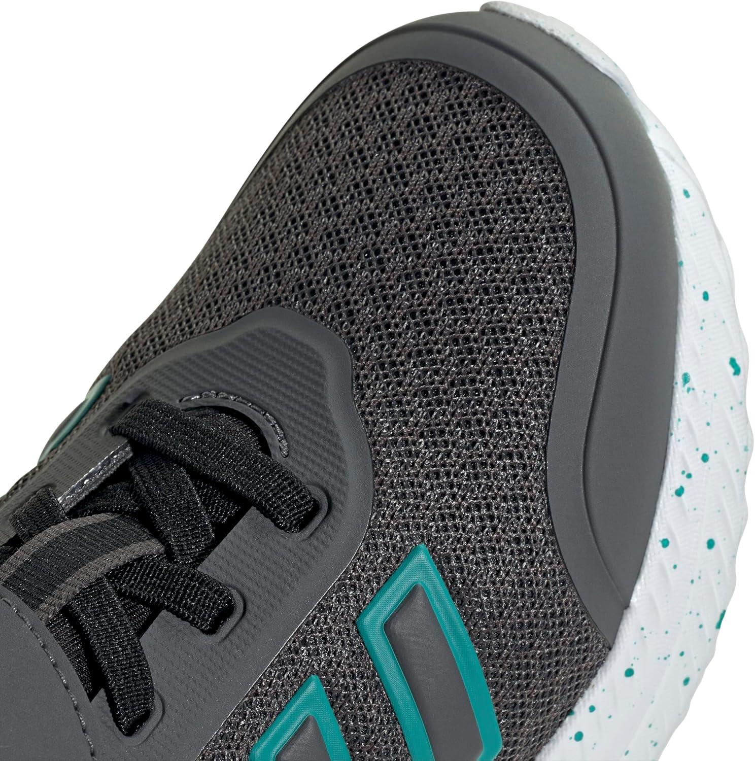 image:imageAdidas BabyGirls XPLR Path Elastic Lace amp StrapGreyPure TealBlack