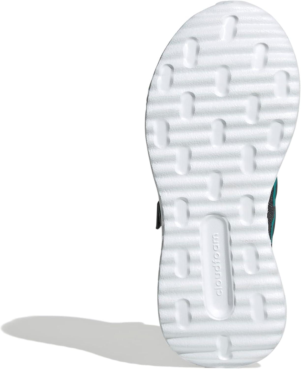 image:imageAdidas BabyGirls XPLR Path Elastic Lace amp StrapGreyPure TealBlack